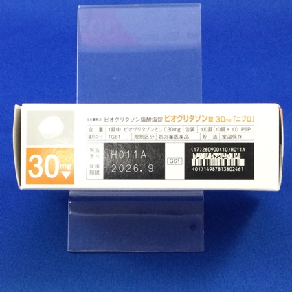 ピオグリタゾン錠３０ｍｇ「ニプロ」