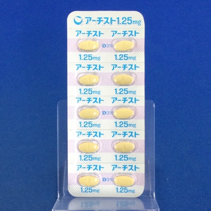 アーチスト錠１．２５ｍｇ