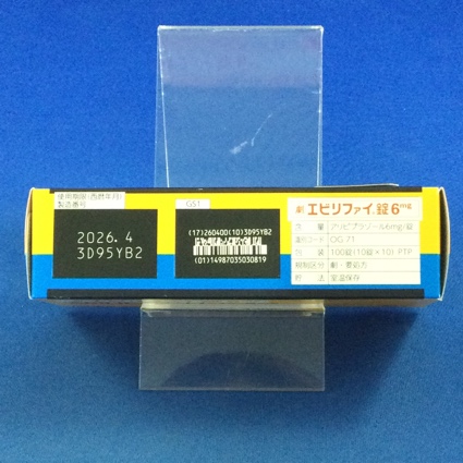 エビリファイ錠６ｍｇ