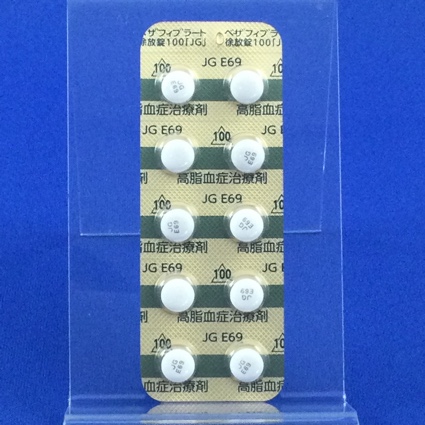 ベザフィブラート徐放錠１００ｍｇ「ＪＧ」