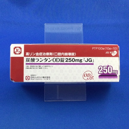 炭酸ランタンOD錠250mg「JG」
