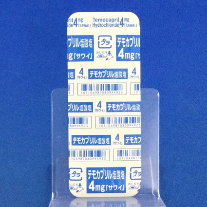 テモカプリル塩酸塩錠４ｍｇ「サワイ」