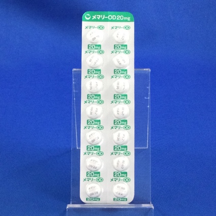 メマリーＯＤ錠２０ｍｇ