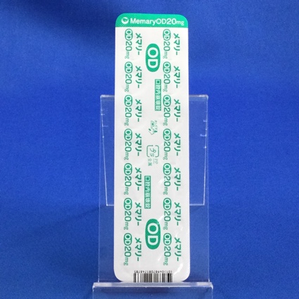 メマリーＯＤ錠２０ｍｇ