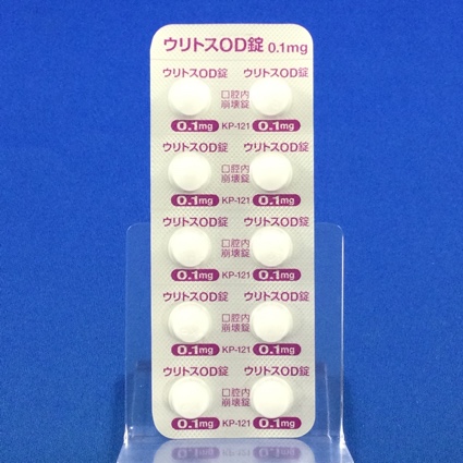 ウリトスＯＤ錠０．１ｍｇ
