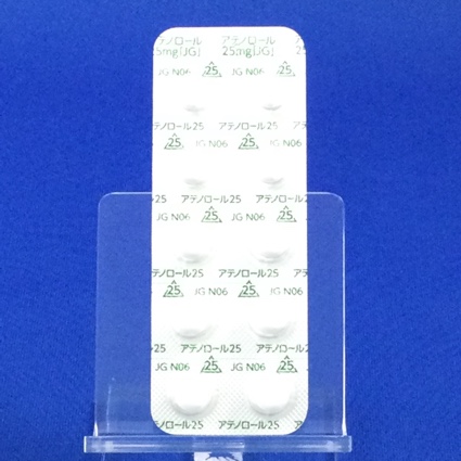 アテノロール錠２５ｍｇ「ＪＧ」