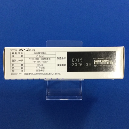 ウリトス錠０．１ｍｇ