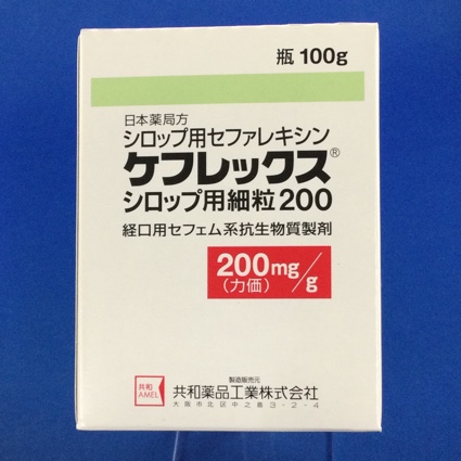 ケフレックスシロップ用細粒200