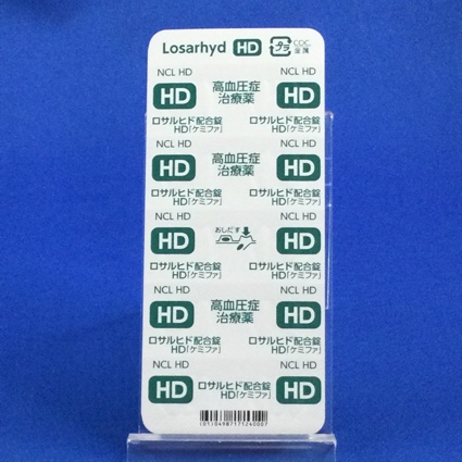 ロサルヒド配合錠ＨＤ「ケミファ」