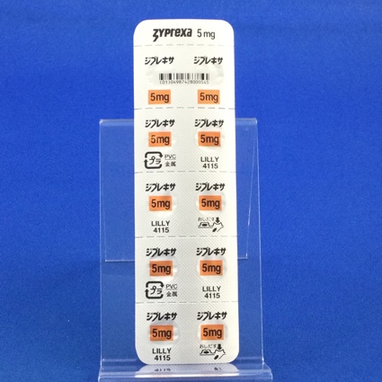 ジプレキサ錠５ｍｇ