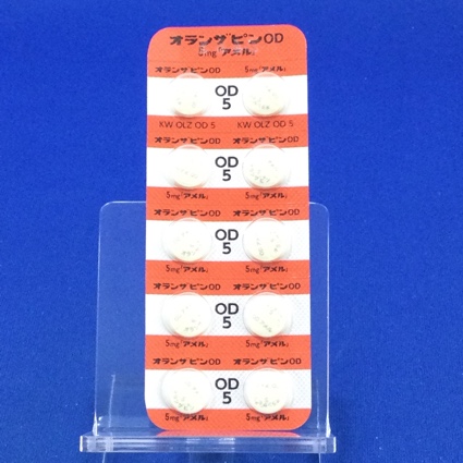 オランザピンＯＤ錠５ｍｇ「アメル」
