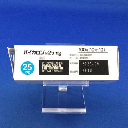 バイカロン錠２５ｍｇ