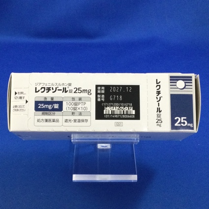 レクチゾール錠２５ｍｇ