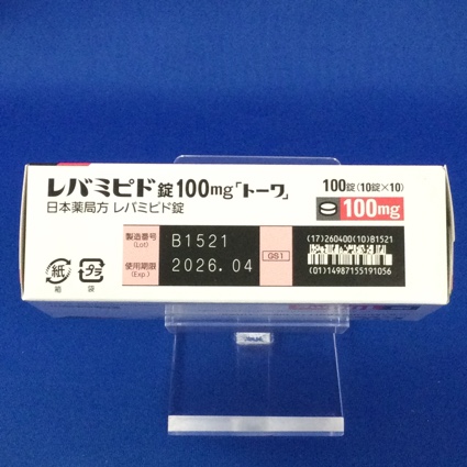 レバミピド錠１００ｍｇ「トーワ」