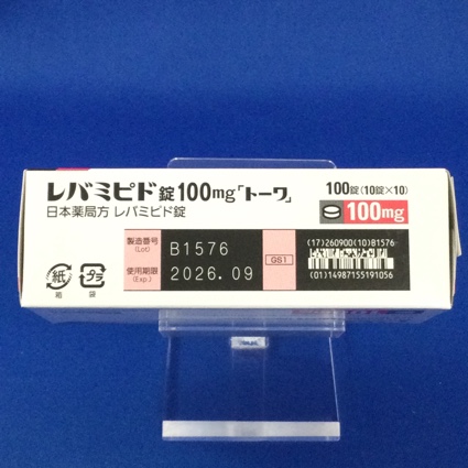 レバミピド錠１００ｍｇ「トーワ」
