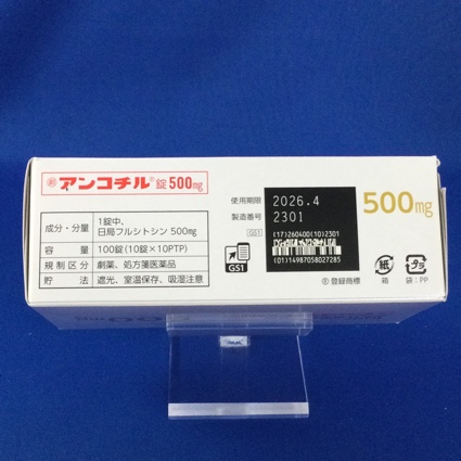 アンコチル錠５００ｍｇ