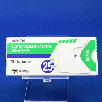 ヒドロクロロチアジド錠25mg「トーワ」