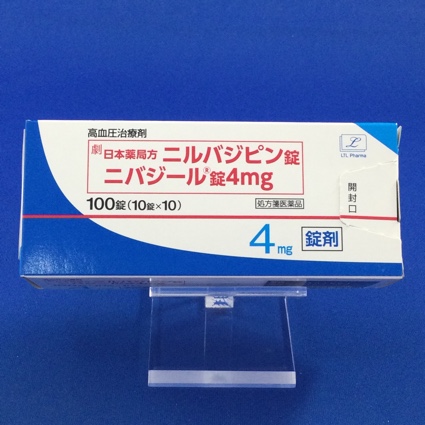 ニバジール錠４ｍｇ