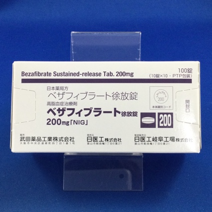 ベザフィブラート徐放錠200mg「NIG」