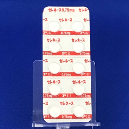 セレネース錠０．７５ｍｇ