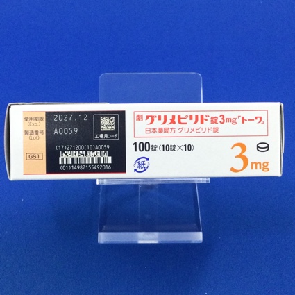 グリメピリド錠３ｍｇ「トーワ」