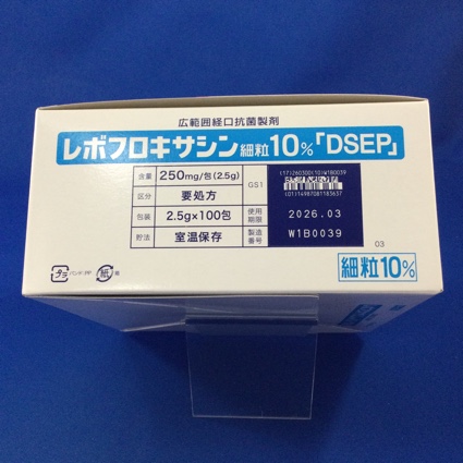 レボフロキサシン細粒１０％「ＤＳＥＰ」
