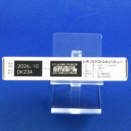 レボノルゲストレル錠１．５ｍｇ「Ｆ」