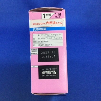 エビリファイ内用液０．１％