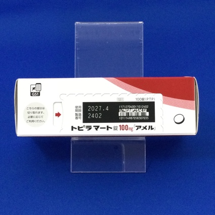 トピラマート錠１００ｍｇ「アメル」