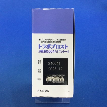 トラボプロスト点眼液０．００４％「ニットー」