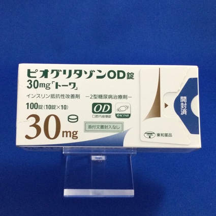 ピオグリタゾンOD錠30mg「トーワ」