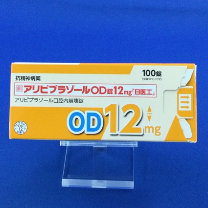 アリピプラゾールOD錠12mg「日医工」