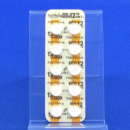 アリピプラゾールＯＤ錠１２ｍｇ「日医工」