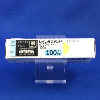 レボカルニチンＦＦ錠１００ｍｇ「トーワ」