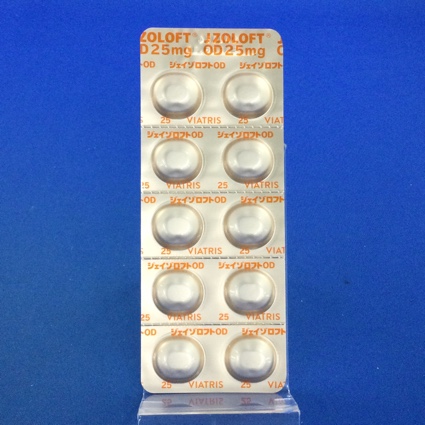 ジェイゾロフトＯＤ錠２５ｍｇ