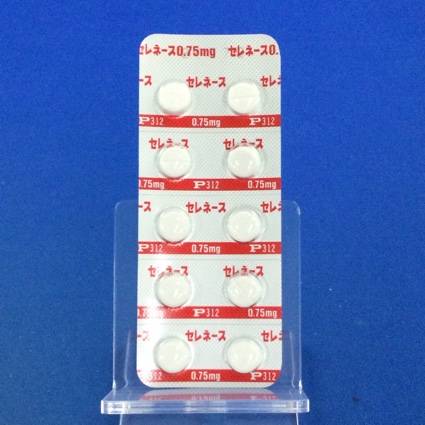 セレネース錠０．７５ｍｇ