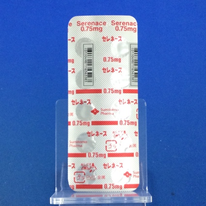 セレネース錠０．７５ｍｇ