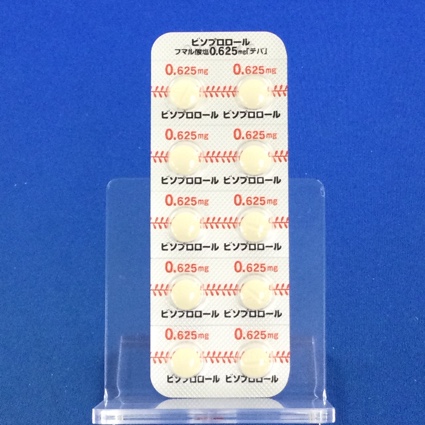 ビソプロロールフマル酸塩錠０．６２５ｍｇ「テバ」