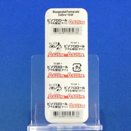 ビソプロロールフマル酸塩錠０．６２５ｍｇ「テバ」