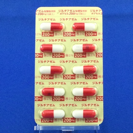 ジルチアゼム塩酸塩徐放カプセル２００ｍｇ「日医工」