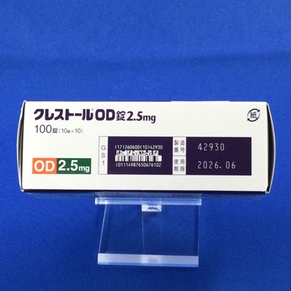 クレストールＯＤ錠２．５ｍｇ