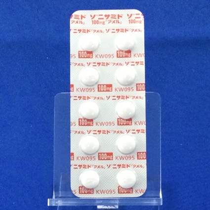ゾニサミド錠１００ｍｇ「アメル」