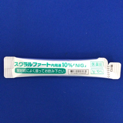 スクラルファート内用液１０％「ＮＩＧ」