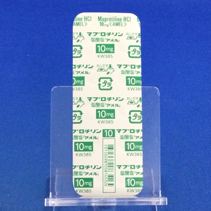 マプロチリン塩酸塩錠１０ｍｇ「アメル」
