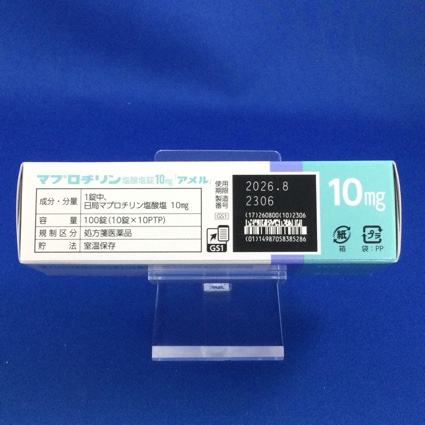 マプロチリン塩酸塩錠１０ｍｇ「アメル」