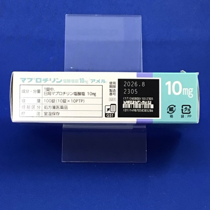 マプロチリン塩酸塩錠１０ｍｇ「アメル」